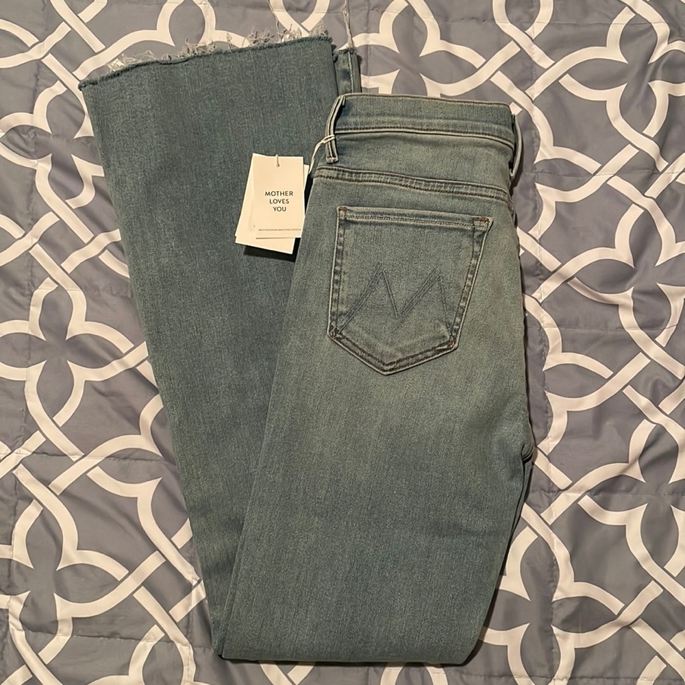 MOTHER denim the weekender fray